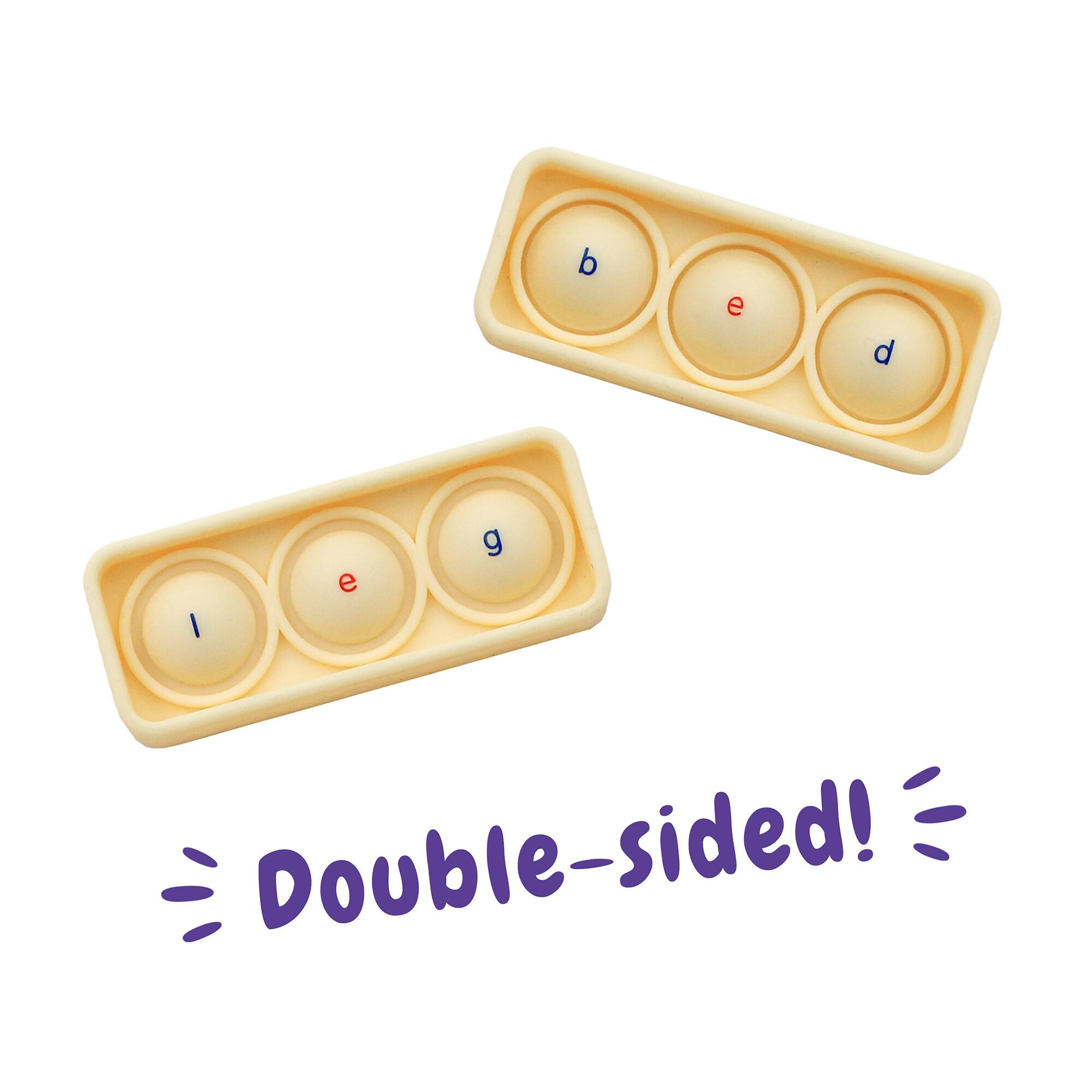 Junior Learning® Pop & Learn Bubble Boards CVC Interactive Phonics Pre-K to Grade 1 Game